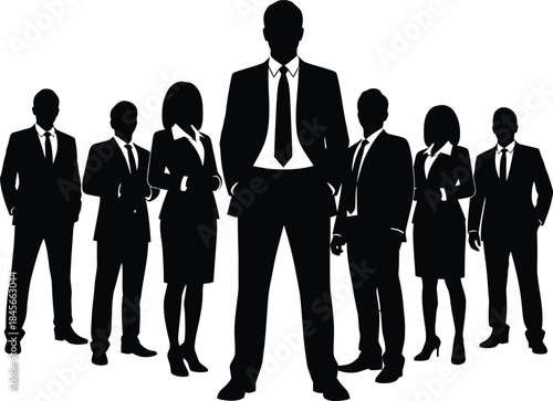 Corporate Leadership and Professional Business Team .