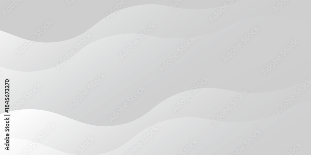 Fototapeta premium A light gray background with soft wavy lines that looks simple and natural.