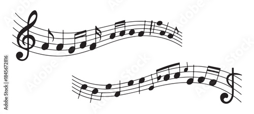Sound wave with player interface featuring play controls and progress bar on white background