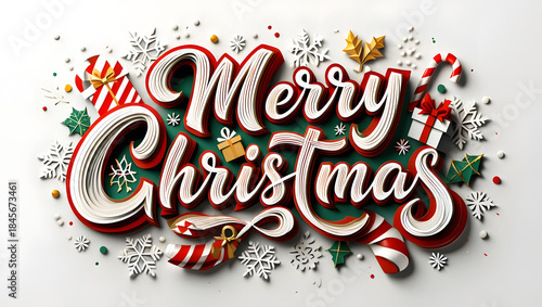 Vintage typography and calligraphy art for a happy New Year and Christmas holiday celebration banner featuring a decorative xmas greeting card design with a love symbol and sale label