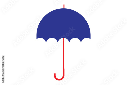 umbrella icon, Umbrella Icon for rain protect, umbrella isolated on white background.