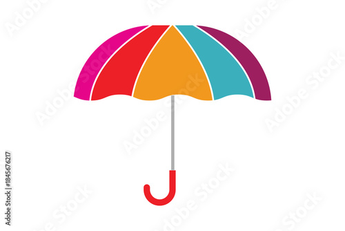 umbrella icon, Umbrella Icon for rain protect, umbrella isolated on white background.