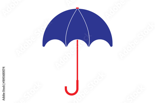 umbrella icon, Umbrella Icon for rain protect, umbrella isolated on white background.