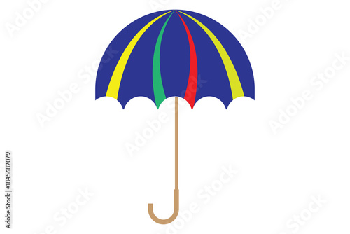 umbrella icon, Umbrella Icon for rain protect, umbrella isolated on white background.