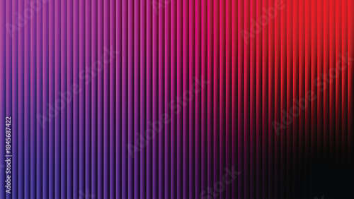 Abstract vertical stripes with a bold gradient from violet to fiery red Vector