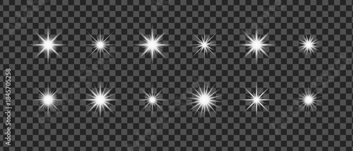 starburst glow light light effect lens flare sparkle shining light glow effect flash light burst