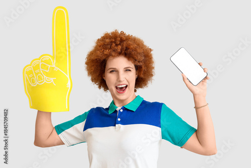 Beautiful young woman with ...