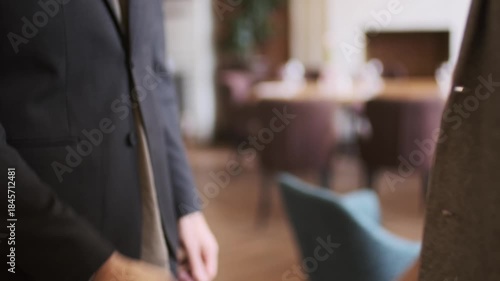 business people working together