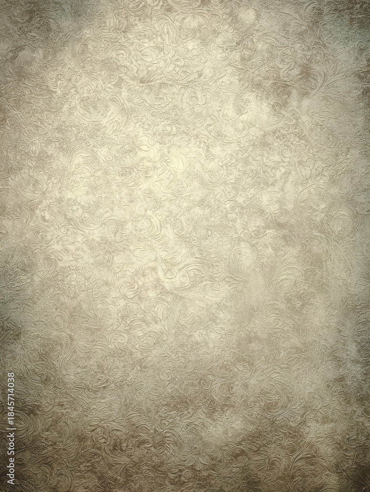 Fototapeta premium Spring Bloom Shadow Cast on a Pale Beige Wall Creates a Decorative Background for Various Uses in the Home or Office
