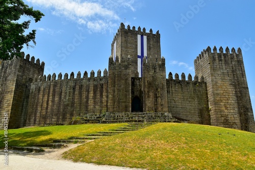Le château du roi Alphonse 1er du Portugal à Guimarães 