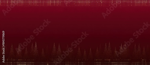 Dark red background with abstract pattern.
