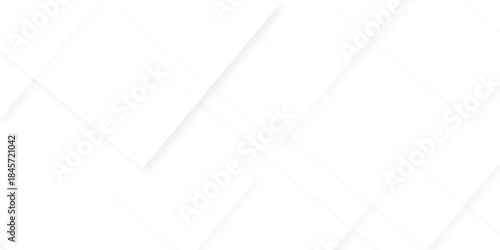 Abstract vector gray and white tech technology transparent square rectangle shape. seamless geometry paper triangle background. Space design concept. Decorative web layout design.