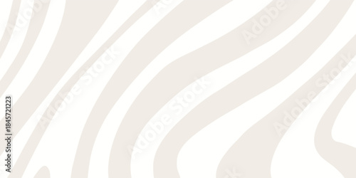 Abstract Neutral Wavy Lines Background. Elegant Beige Fluid Liquid Pattern. modern creative trendy design