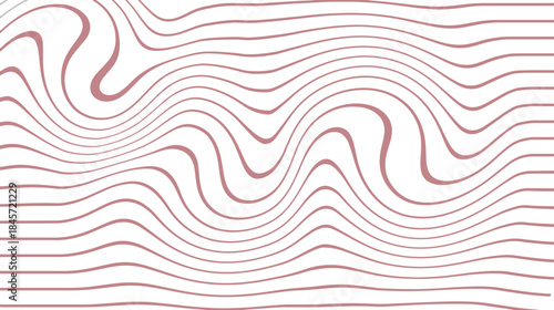 Abstract wavy line pattern with smooth flowing contours. Minimal organic curves create a calm modern texture background. Ideal for posters, branding, wallpapers, packaging, and contemporary design lay