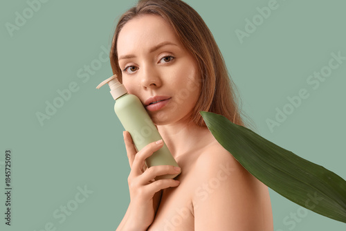 Beautiful young woman with ...