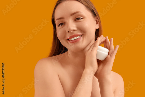 Beautiful young happy woman...