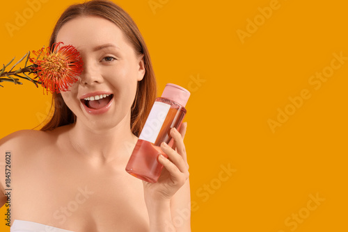 Beautiful young happy woman...
