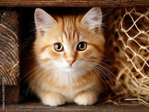 Cat in trap cage