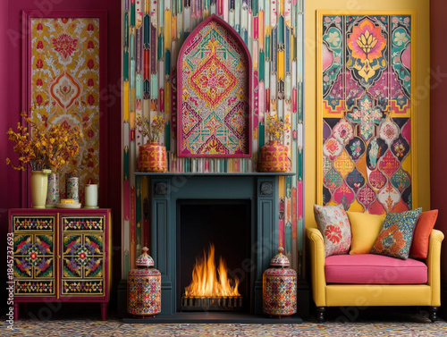 Moroccan interior design style