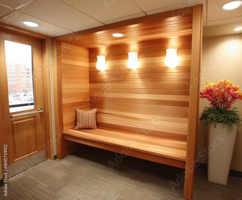 Sauna equipment setup