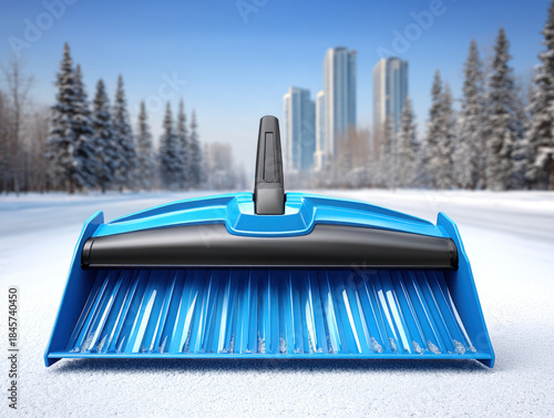 snow scraper for a car