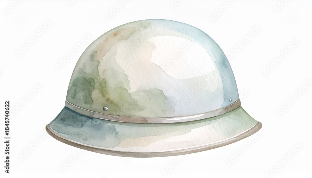 Fototapeta premium Isolated Tactical Headgear