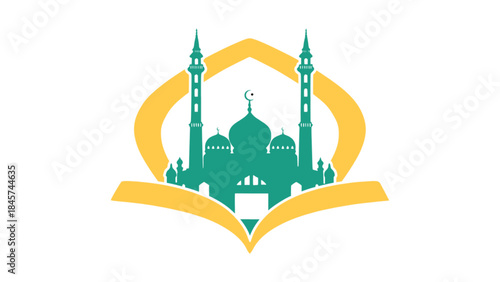 vector illustration of a mosque