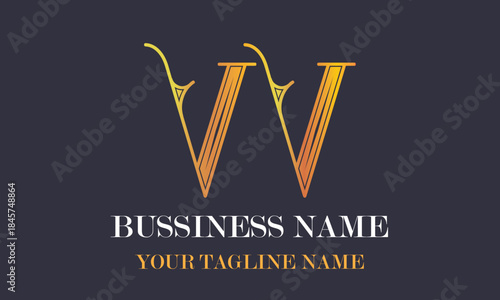 VV V Vv initial logo | initial based abstract modern minimal creative logo, vector template image. luxury logotype logo, real estate homie logo. typography logo. initials logo