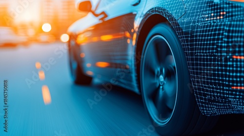 Auto sales manager quality assessment diagram showing customer satisfaction markers post-sale follow-up patterns and service integration.