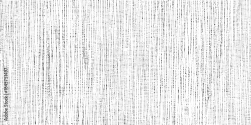 Abstract vertical lines and dots pattern black and white textured background vector