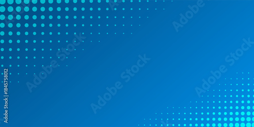 Minimal geometric background. Dynamic blue shapes composition with white lines. Abstract background modern hipster futuristic graphic.