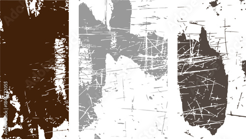 Grunge texture background with brown and gray elements