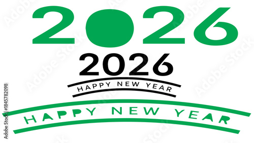 Happy new year 2026 celebration greeting design graphic festive holiday announcement future calendar date milestone event wishing joy success prosperity welcome