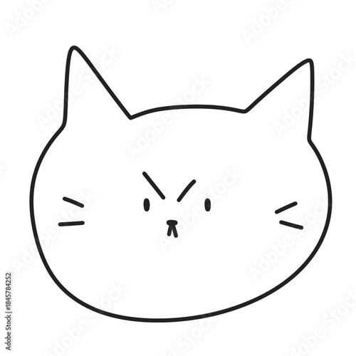 white cat. cartoon. character. cat. cartoon. doodle. drawing. face. cute. animal. cats. kid. kitty. child. sketches. line. pet. kitten.