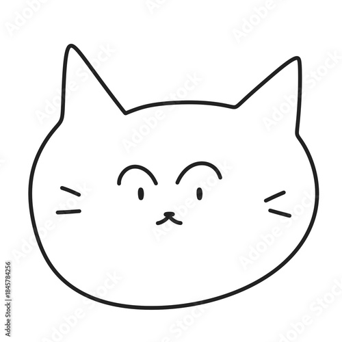 white cat. cartoon. character. cat. cartoon. doodle. drawing. face. cute. animal. cats. kid. kitty. child. sketches. line. pet. kitten.