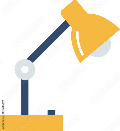 Modern Desk Lamp Illustration