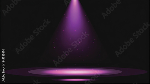 stage spotlight on stage
