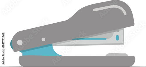 Office Stapler Illustration Essential Tool for Paper Management and Organization
