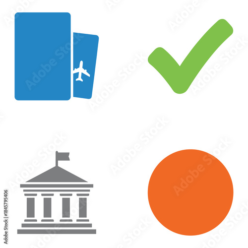 A minimalist graphic representation of a vector file placeholder on a white background