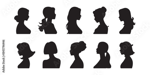 silhouette of woman