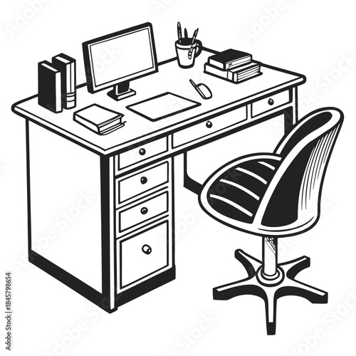 Simple vector file illustration