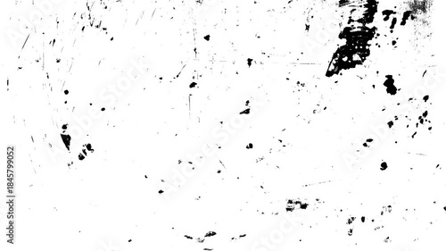 Animated Texture for Text Overlay. Dynamic Grunge Scratch Background on White