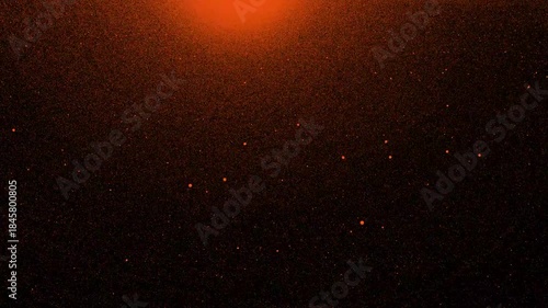 orange particle abstract background motion graphics with glowing particles, bokeh texture and light effects for video intros, presentations and creative media projects