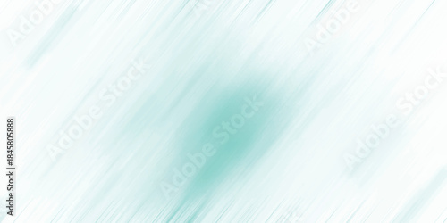 Gentle Teal and White Diagonal Brush Stroke Texture Background with Central White Area abstract green