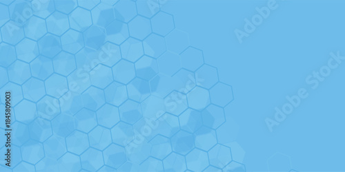 Background with blue honeycombs. Elements for your design illustration