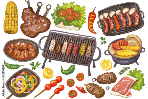 Vibrant Abstract Background. Colorful geometric shapes concept