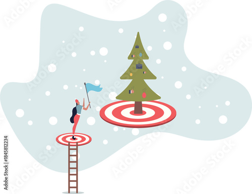 Challenge achievement or higher target, the way forward or next level, bigger business goal or aspiration concept.life and employment of people.
