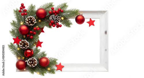 Christmas Frame, Christmas Border, Holiday Frame, Festive Border, Christmas Wreath, Xmas Decoration, Holiday Background, Winter Frame, Christmas Banner, Festive Background'Holiday Frame for card