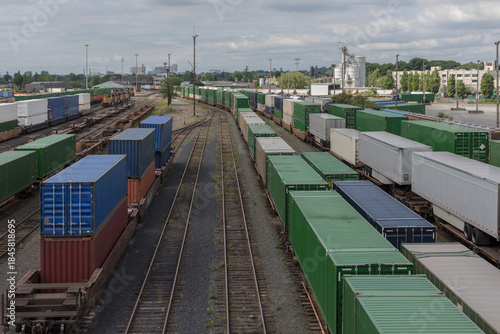 fridge trains in Portland railway section