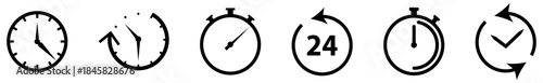 Timers icon set